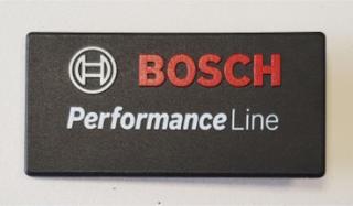 Bosch Logo Deckel Performance Line, rechteckig Wenn Designdeckel nicht montiert bzw. für Drive Units mit herstellerspezifischem Designdeckel