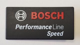 Bosch Logo Deckel Performance Line Speed, rechteckig Schwarz | Wenn Designdeckel nicht montiert bzw. für Drive Units mit herstellerspezifischem Designdeckel
