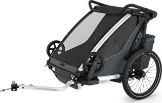 Thule Kinderanhänger Chariot Cross 2 Zweisitzer