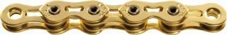 KMC Kette K1SL Narrow Ti-N 1-fach gold | 100 Glieder