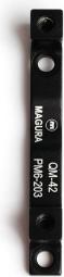 Magura Adapter QM 42 Schwarz | Postmount | 203mm