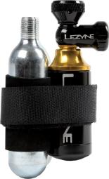 Lezyne Tubeless CO2 Blaster inkl. zwei CO2 Kartuschen schwarz/gold