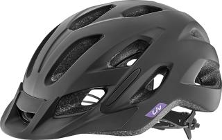 Liv Luta MTB Helm matt schwarz | M/L