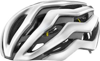 Giant Rev Pro Mips Rennradhelm weiß glänzend metallic | 51-55