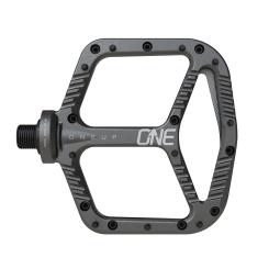 OneUp Components Flat Pedale Aluminum grau