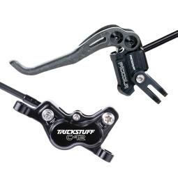 Trickstuff Piccola Carbon HD Scheibenbremse Set VR+HR Schwarz-Carbon | Bremsgriff links - VR, Bremsgriff rechts - HR