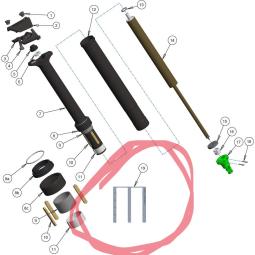 OneUp Components Dropper V1 Shim-Kit