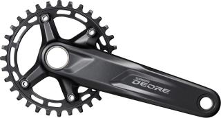 Shimano Kurbelgarnitur Deore FC-M5100-1 10/11-fach Schwarz | 32 | 175