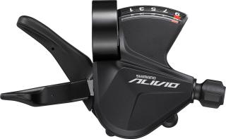 Shimano Schalthebel ALIVIO SL-M3100 Schwarz | Rechts | 9-fach | Schelle | mit optischer Ganganzeige