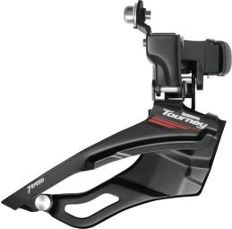 Shimano Umwerfer Tourney Road FD-A073 3x7 Schwarz | Schelle - 34,9 mm, mit Adapter 31,8/28,6 mm