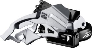 Shimano Umwerfer Acera MTB FD-M3000 3x9 Top Swing Schelle tief - 34,9 mm, mit Adapter 31,8/28,6 mm