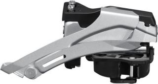 Shimano Umwerfer Acera FD-T3000-2 2x9 Top Swing Schwarz | Schelle tief - 34,9 mm, mit Adapter 31,8/28,6 mm