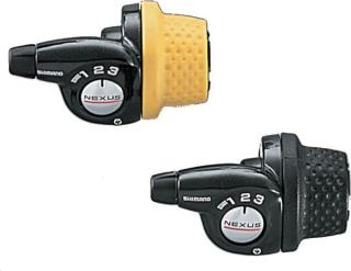 Shimano Revoshifter Nexus 3-Gang 2000mm SP40 Schalteinh. Resin Schwarz | Rechts | 3-Gang | Schelle