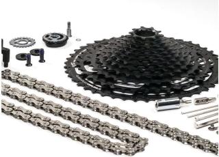 E*thirteen TRS Plus 12-fach Upgrade Kit schwarz | für TRS/LG1 EN Naben | Plus, TRS | inkl. Lager