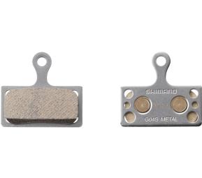 Shimano Scheibenbremsbeläge G-Typ G04S | Stahlträger | 1 Paar | Metall