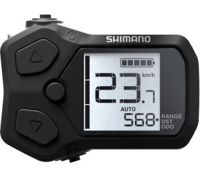 Shimano Informationsdisplay und Schaltereinheit integriert Shimano Steps SC-EN500