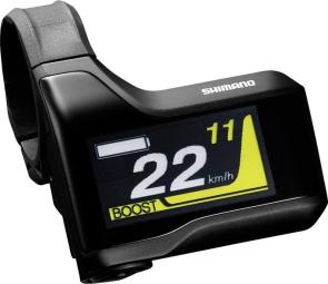 Shimano Display Shimano Steps SC-E8000 Schwarz | 31,8 mm Schelle mit Adapter für 35 mm Schelle