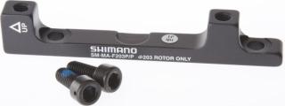 Shimano Scheibenbrems-Adapter von PM-Bremssattel auf PM-Gabel/-Rahmen 203 mm | PM/PM(160) | VR und HR