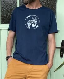 Local Outerwear T-Shirt Men Cordillera Midnight Navy | L