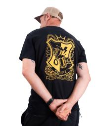 Peaty's AW24 PubWear Tee - Bikes & Beers Crest