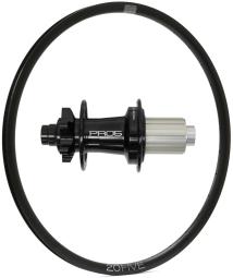 Hope Hinterrad 20Five - Pro5 schwarz | 700C | 142x12mm | Shimano HG