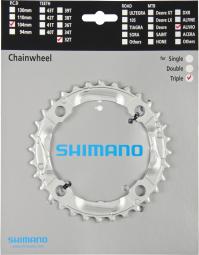 Shimano Kettenblätter Alivio FC-M430 silber | 9-fach | 4 Loch | 104mm | 32