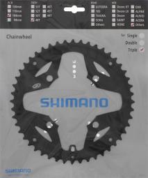 Shimano Kettenblätter Acera FC-M391 schwarz | 9-fach | 4 Loch | 104mm | 48