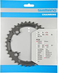 Shimano Kettenblätter Alivio FC-M431 Schwarz | 36 Zähne