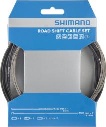Shimano Schaltzug-Set Road Edelstahl Schwarz