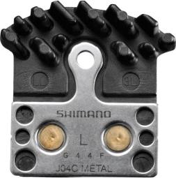 Shimano Scheibenbremsbelag Ice-Tech J04C Metall mit Kühlrippen Werkstattverpackung 25 Paar