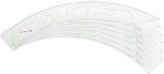 Cadex Max 40 Felgendekore, weiß, 6 Stk.