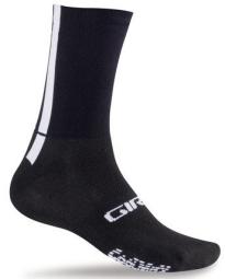 Giro High Rise Sock schwarz/weiß | S