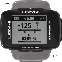 Lezyne Computer Super Pro schwarz