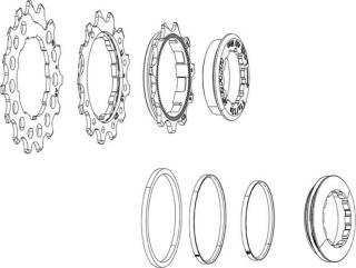 SRAM Kassettenritzel-Satz für PG-1210/1230