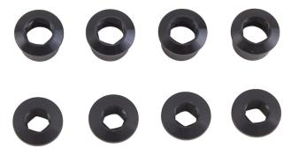 SRAM Kettenblattschrauben 4 Stück schwarz