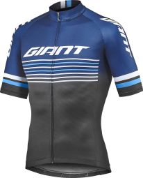 Giant Race Day Kurzarm Trikot Dunkelblau/schwarz | M