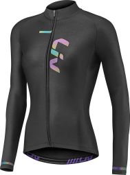Liv Race Day Langarm Trikot Schwarz | M
