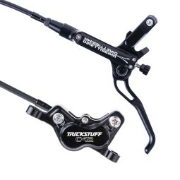 Trickstuff Direttissima Scheibenbremse Set VR+HR Schwarz | Bremsgriff links - VR, Bremsgriff rechts - HR