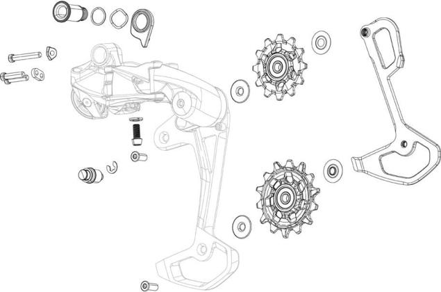 SRAM Schaltröllchen 