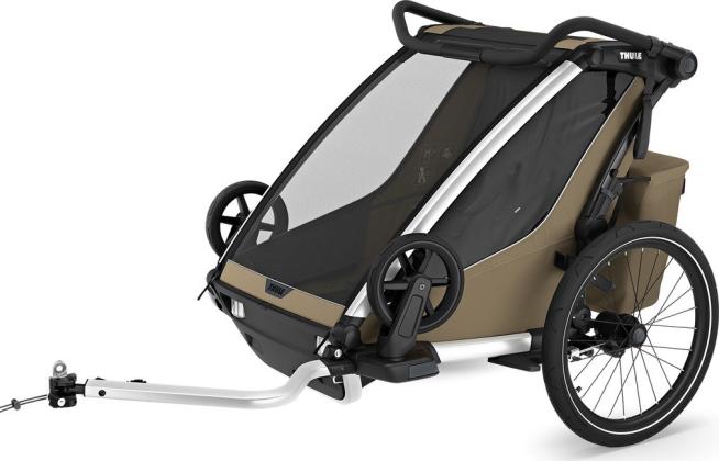 Thule Kinderanhänger Chariot Cross 2 Zweisitzer 