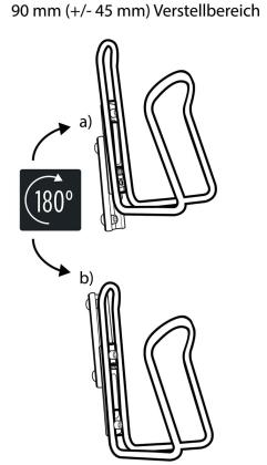 M-Wave Flaschenhalter-Adapter Ada Slide 