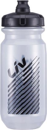 Liv Doublespring Trinkflasche Transparent/Schwarz | 600ml