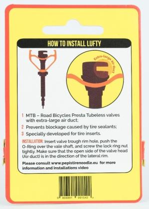 Pepi´s Tire Noodle 2x Ventil Lufty Ultralight 