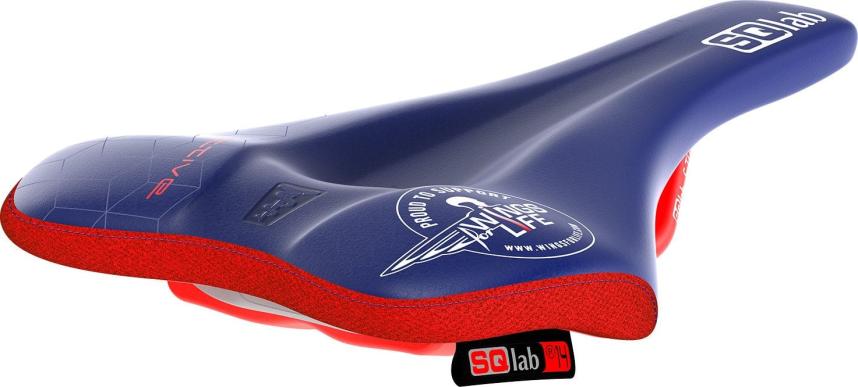 SQlab Sattel 611 Ergowave active 2.1 ltd. Wings for Life 