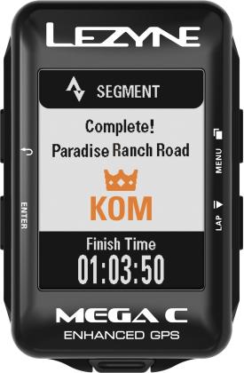 Lezyne Computer Mega Color GPS 