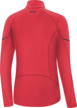M Mid Damen Zip Shirt langarm 