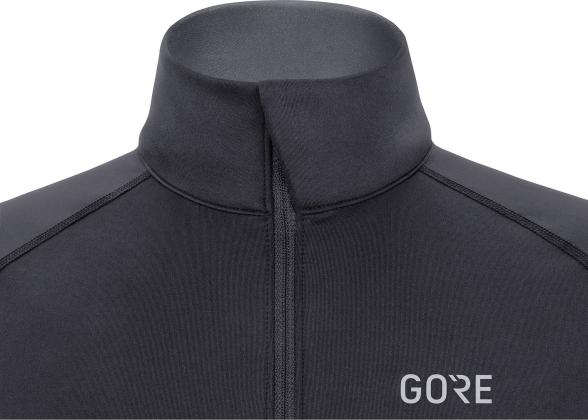 M Mid Damen Zip Shirt langarm 
